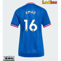 Manchester United Amad Diallo #16 Replica Away Shirt Ladies 2026-27 Short Sleeve
